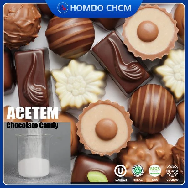 ACETEM Èster d'àcids grassos monodiglicerol acetilat E472e com a emulsionant per a caramels de xocolata CAS 977051-29-8