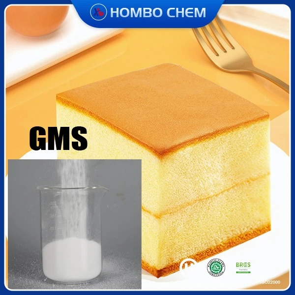 Food Emusifer GMS Glycerol Monostearate CAS 31566-31-1 in Bread E471 Food Emusifer GMS Glycerol Monostearate CAS 31566-31-1 in Bread E471